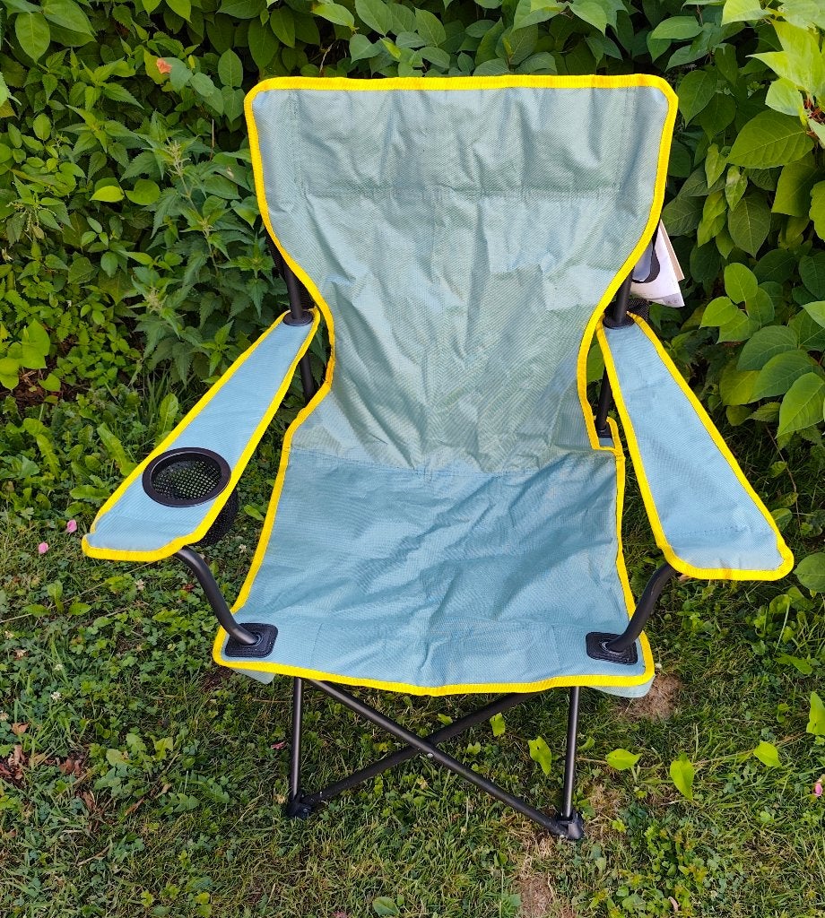 Opvouwbare campingstoel zo goed als nieuw, Ophalen, Zo goed als nieuw, Campingstoel
