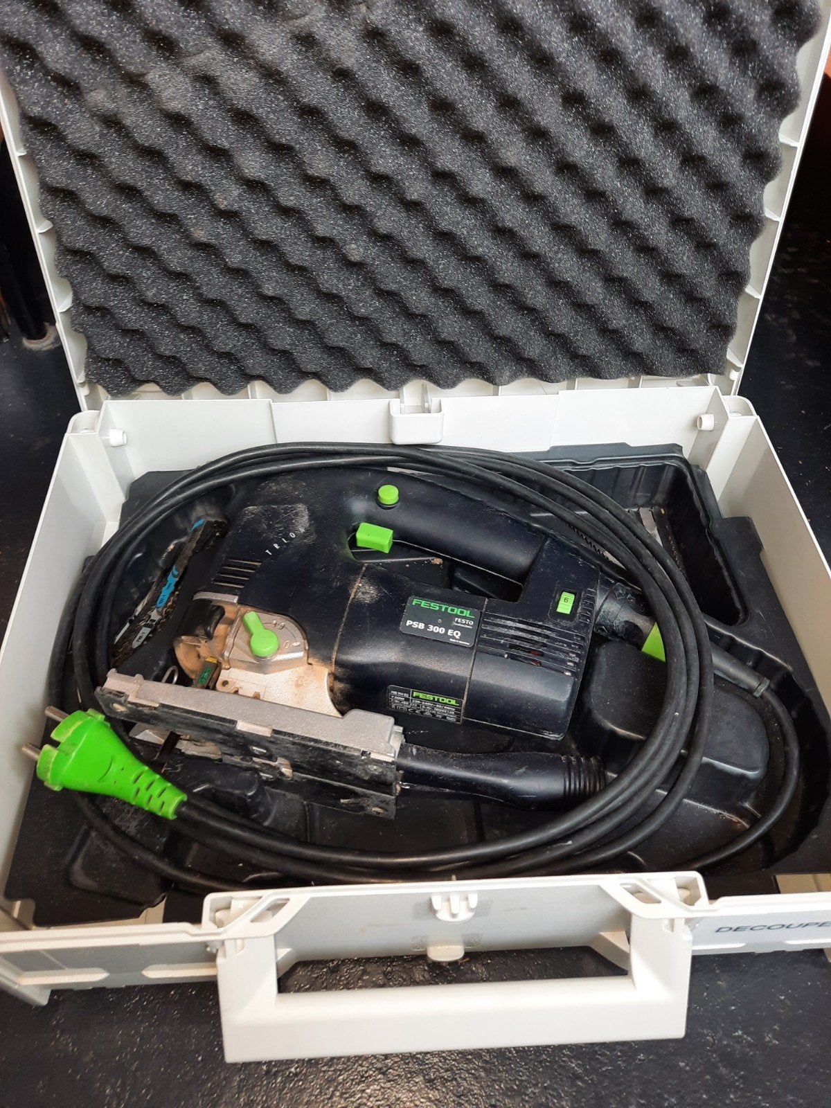 Festool PS 300 EQ decoupeerzaag, Doe-het-zelf en Verbouw, Ophalen of Verzenden, Zo goed als nieuw, Minder dan 600 watt