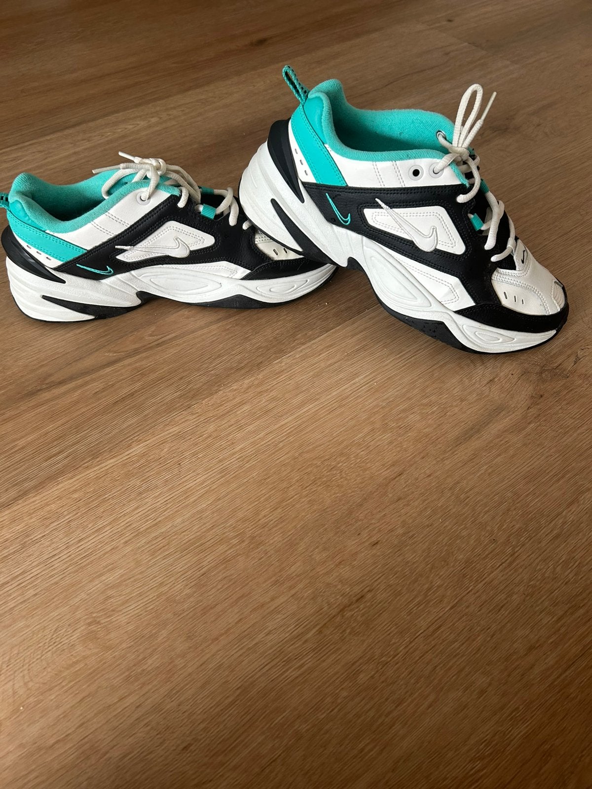 Nike M2K Tekno Wit Zwart heren of dames Sneakers, Ophalen of Verzenden, Zo goed als nieuw, Wit