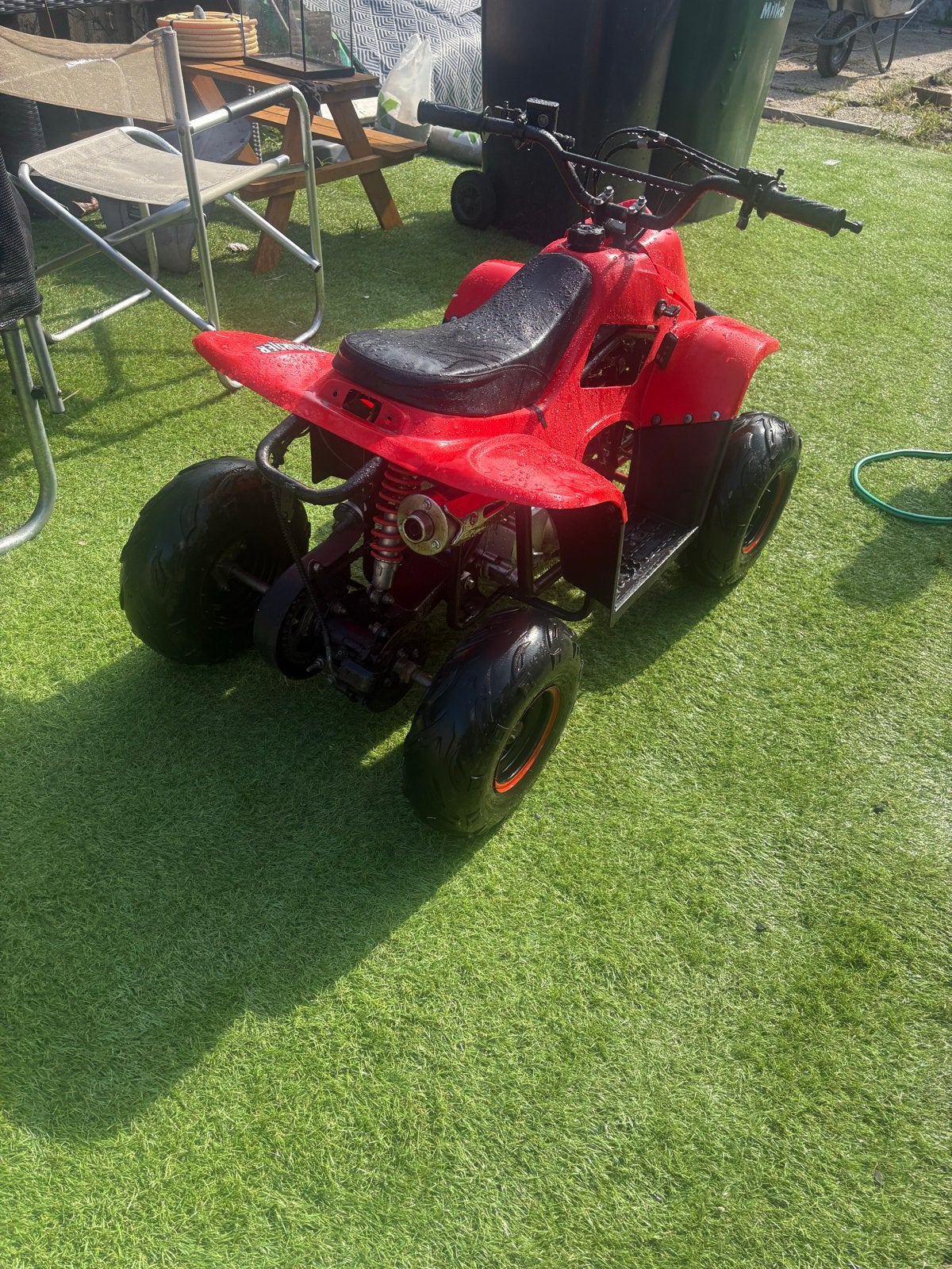Kinderquad met begrenzer en elektrische start (nieuw onderde, Ophalen