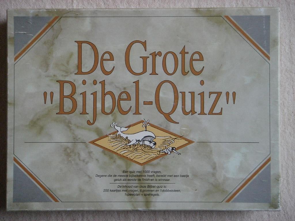 LEUK: De Grote Bijbel-Quiz, Vijf spelers of meer, Ophalen of Verzenden, Gebruikt