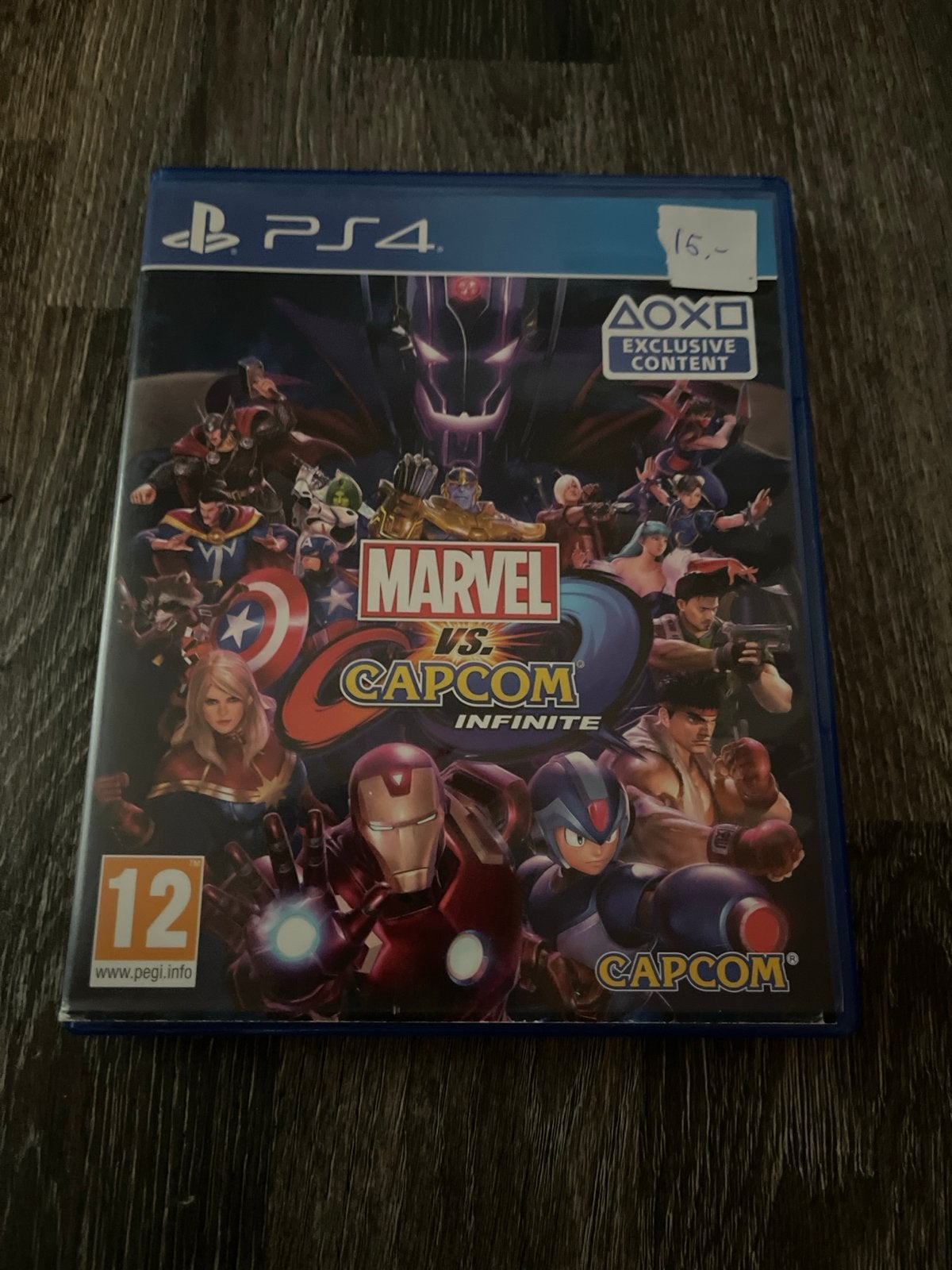 Marvel vs. Capcom: Infinite PS4 - Vechtgame, Gebruikt, Vechten, 1 speler, Ophalen of Verzenden