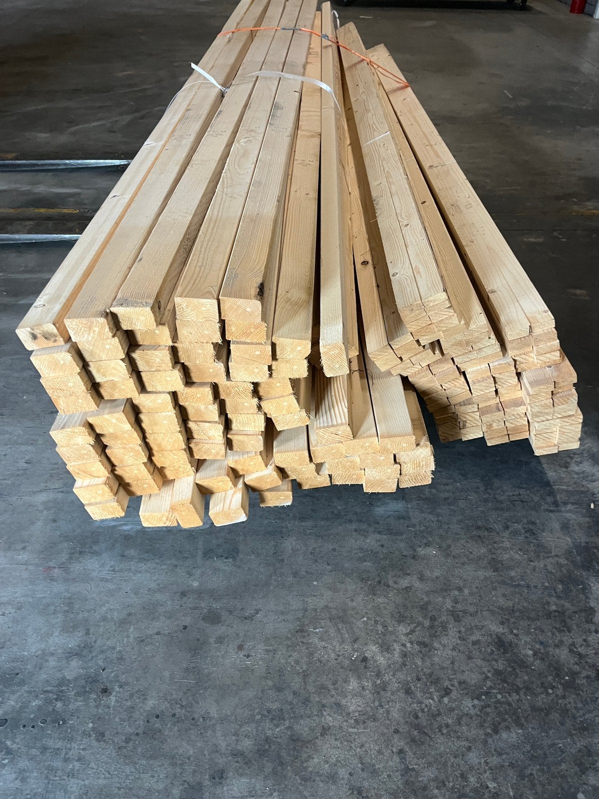 Partij vuren geschaafd 50x70 en 22x48 (uitstrooklatten), Ophalen, Nieuw, 250 cm of meer, Balken