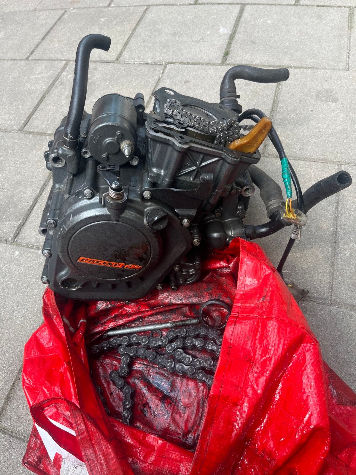 Ktm duke 125 blok, Ophalen of Verzenden, Gebruikt