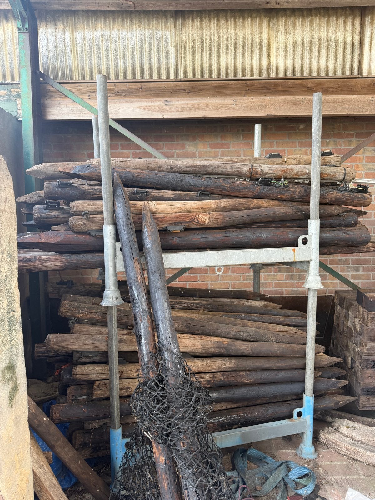 Weidepalen - Gebruikt en ongebruikt, ca. 70 stuks, 120 cm, Dieren en Toebehoren