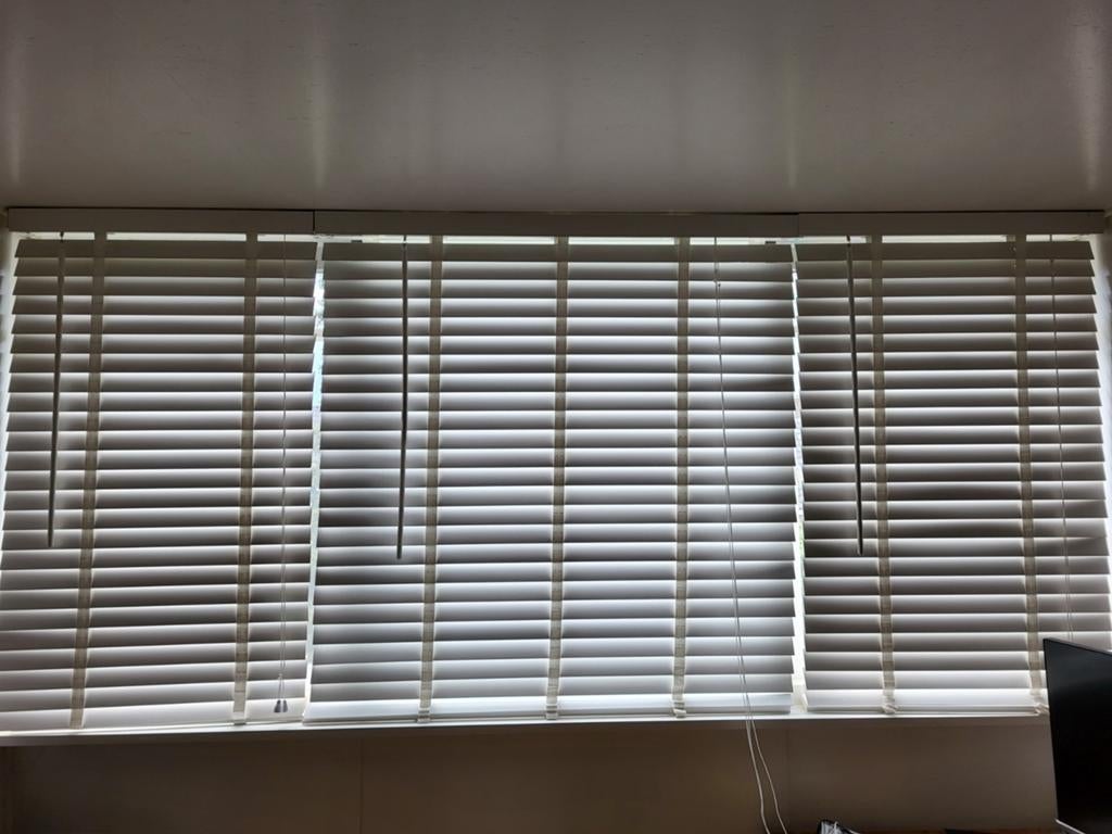 Set van 3 witte shutters voor ramen (66,5, 111, 71 x 115 cm), Huis en Inrichting, Stoffering | Gordijnen en Lamellen, Ophalen