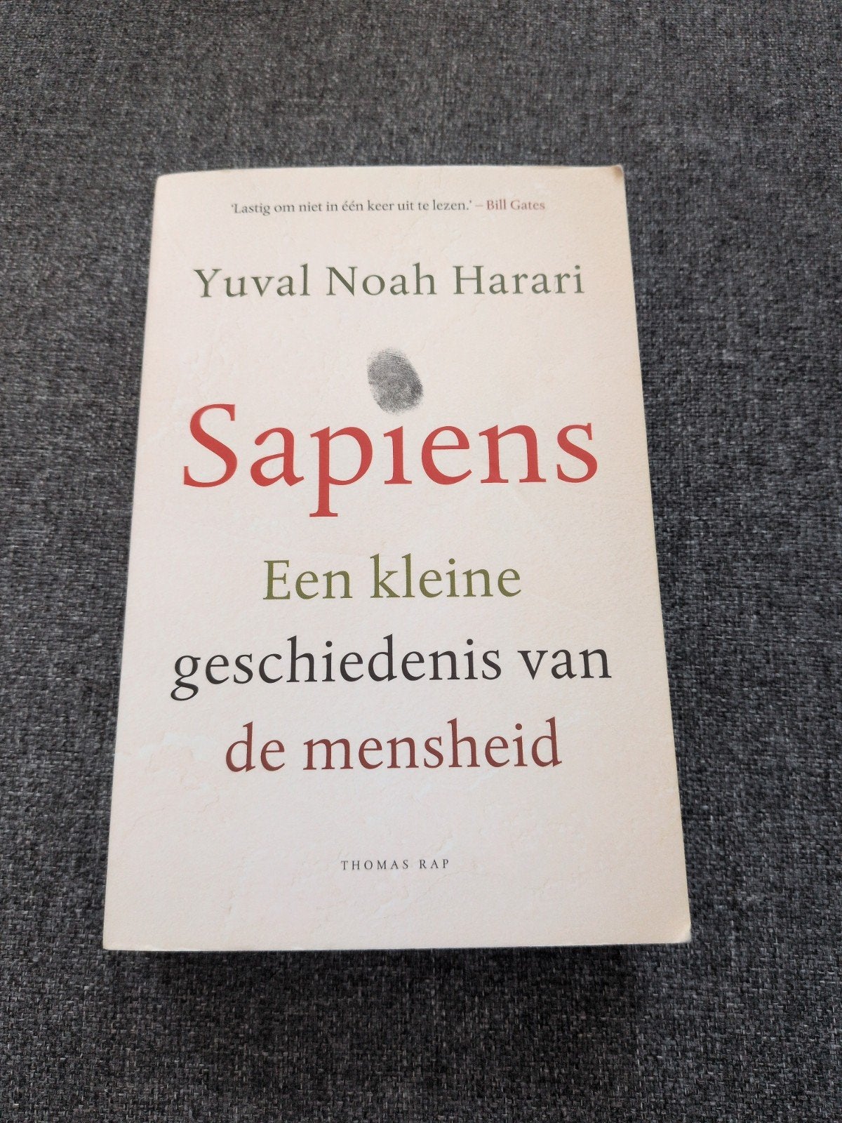 Yuval Noah Harari - Sapiens, Ophalen of Verzenden, Zo goed als nieuw, Yuval Noah Harari