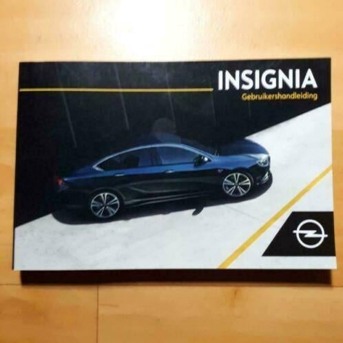 Insignia instructieboekje Opel Insignia Sportstourer 5dr etc, Verzenden