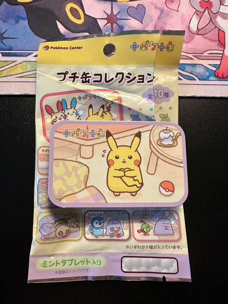 Pokemon Center: smint tin Pikachu, Ophalen of Verzenden, Zo goed als nieuw