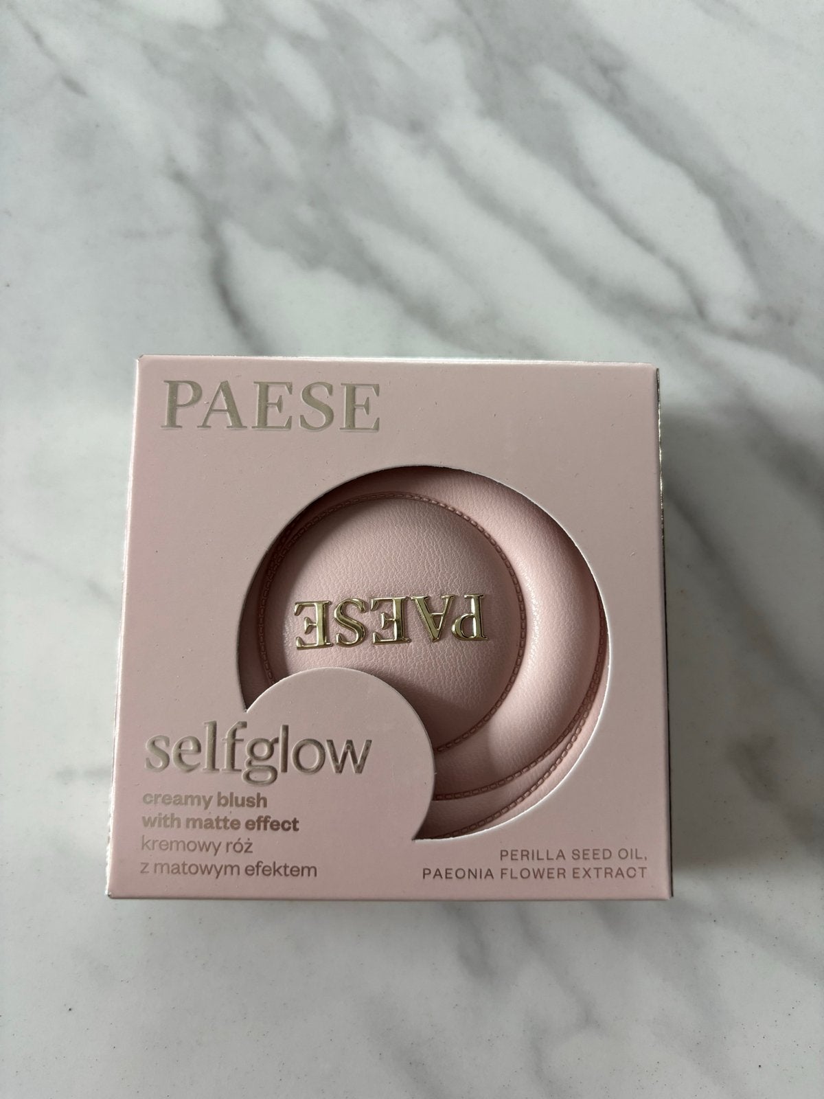 PAESE Selfglow Creamy Blush - Nieuw in doos, Wangen, Nieuw, Ophalen of Verzenden, Make-up