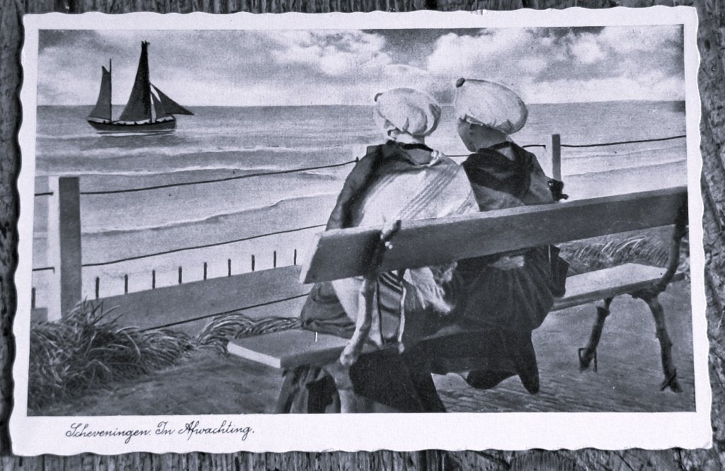 ansicht: SCHEVENINGEN IN AFWACHTING ongebruikt, Ophalen of Verzenden, Zuid-Holland