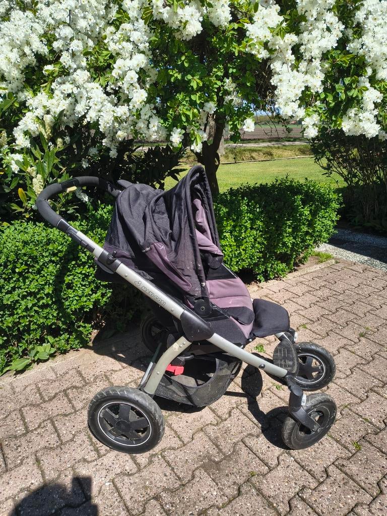 Maxi-Cosi Mura plus kinderwagen met reiswieg, Kinderen en Baby's, Kinderwagens en Combinaties, Ophalen, Gebruikt, Verstelbare duwstang