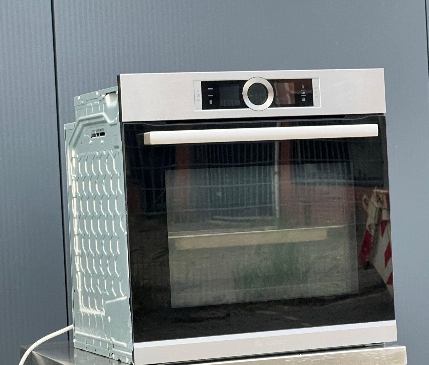 Luxe bosch inbouw combi stoomoven / hetelucht/ stoom / grill, Hete lucht, Zo goed als nieuw, Inbouw, 55 tot 60 cm