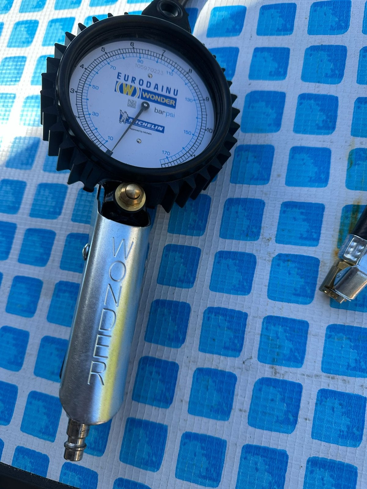 Eurodainu Wonder bandenspanningsmeter, Ophalen of Verzenden, Gebruikt