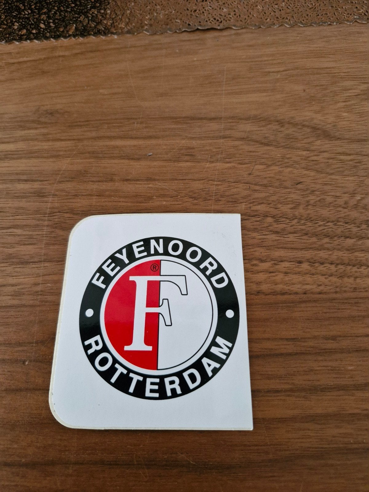 375 Feyenoord Rotterdam sticker, Ophalen of Verzenden, Nieuw
