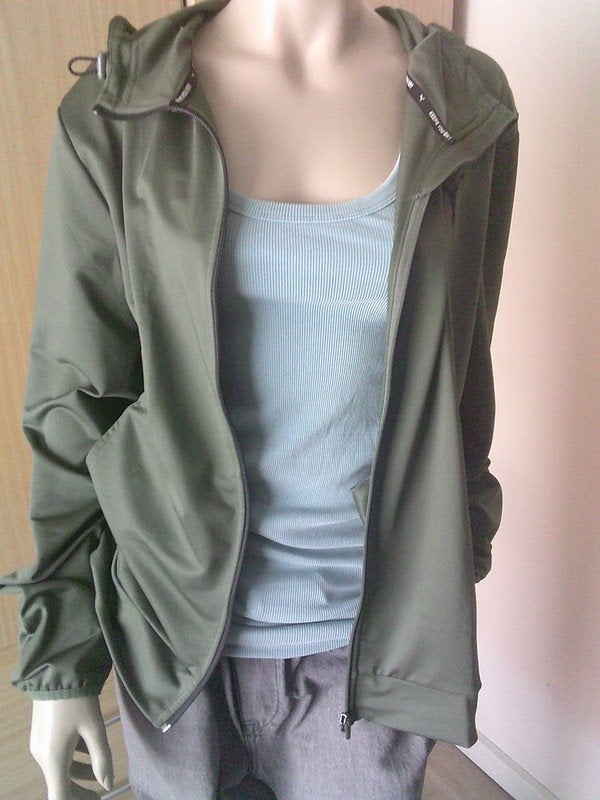 PUMA ZGAN groen vest hoodievest maat L [unisex], Zo goed als nieuw, Groen, Puma, Verzenden