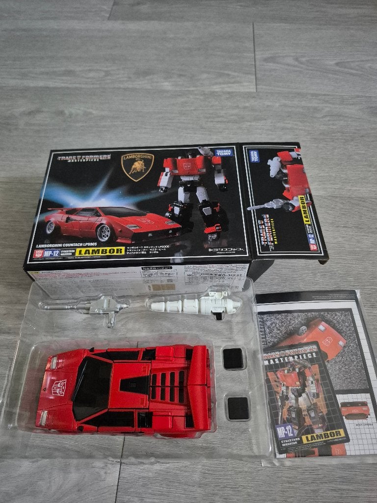Transformers Masterpiece MP-12: Lambor (Sideswipe) KO, Verzamelen, G1, Ophalen of Verzenden