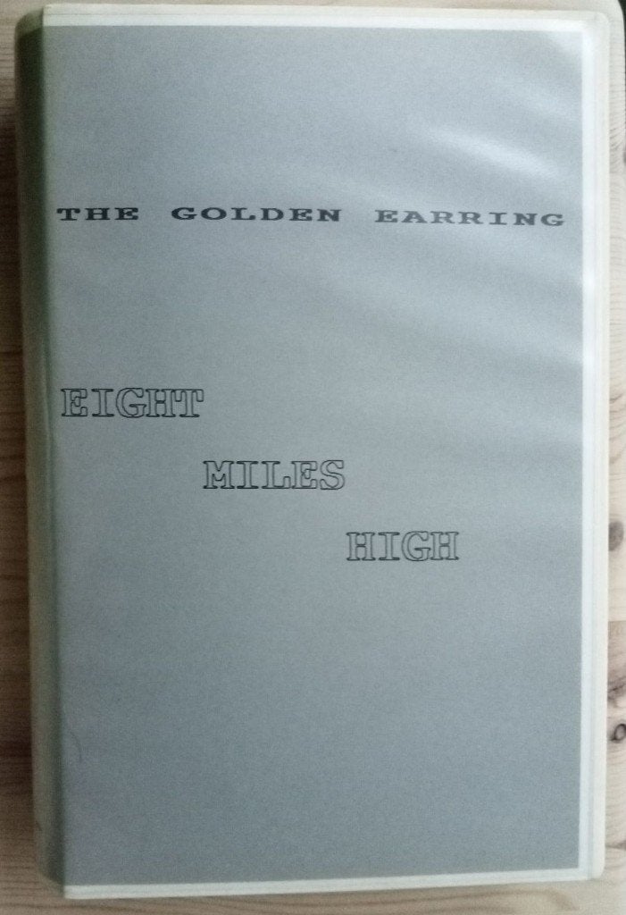 Golden Earring: Eight miles high. Betamax Fanclub videoband., Cd's en Dvd's, Alle leeftijden, Ophalen of Verzenden, Zo goed als nieuw