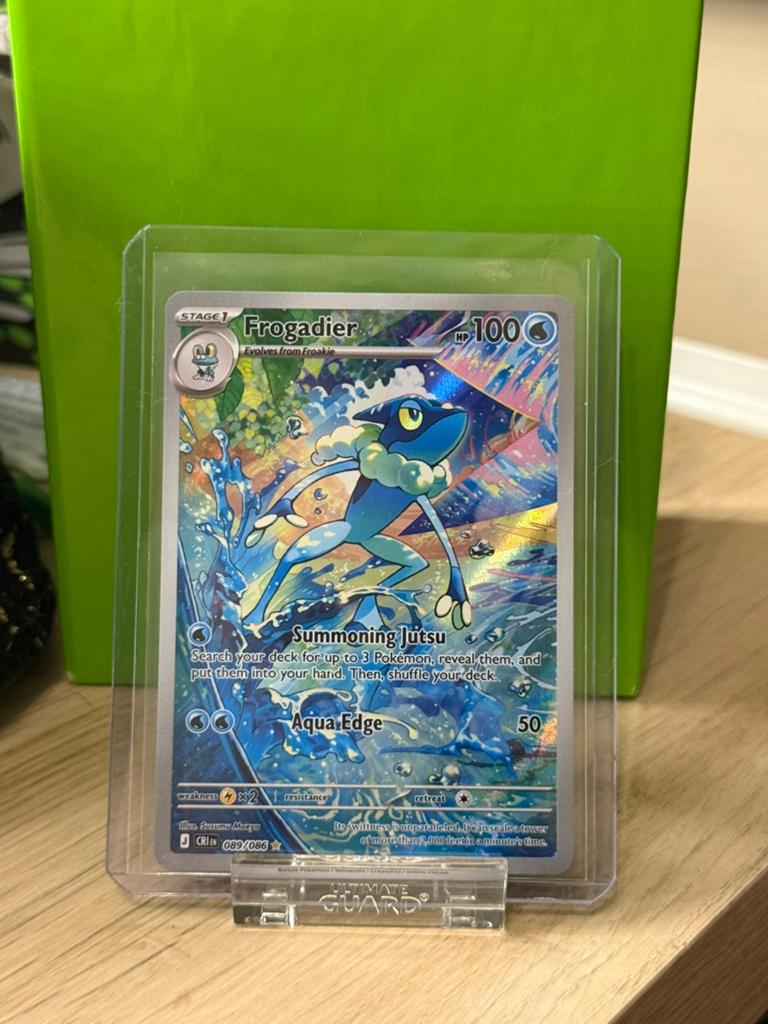 Frogadier 089/086 pokemon, Ophalen of Verzenden, Zo goed als nieuw