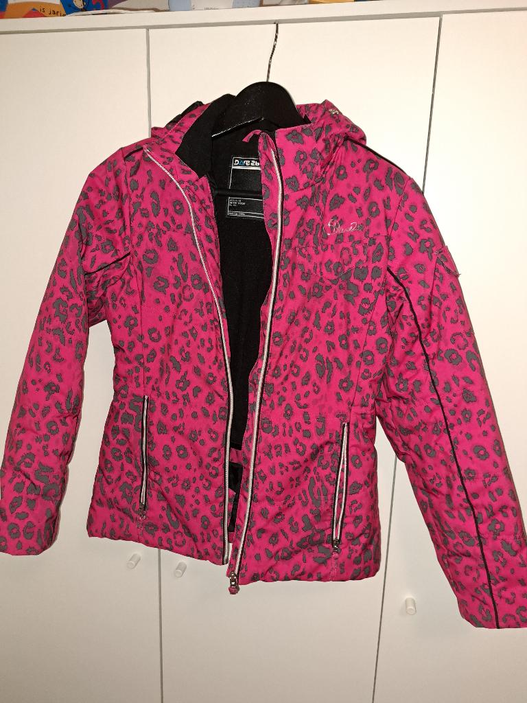 Donker roze winterjas maat 152 / jas, Ophalen of Verzenden, Gebruikt, Meisje, Jas