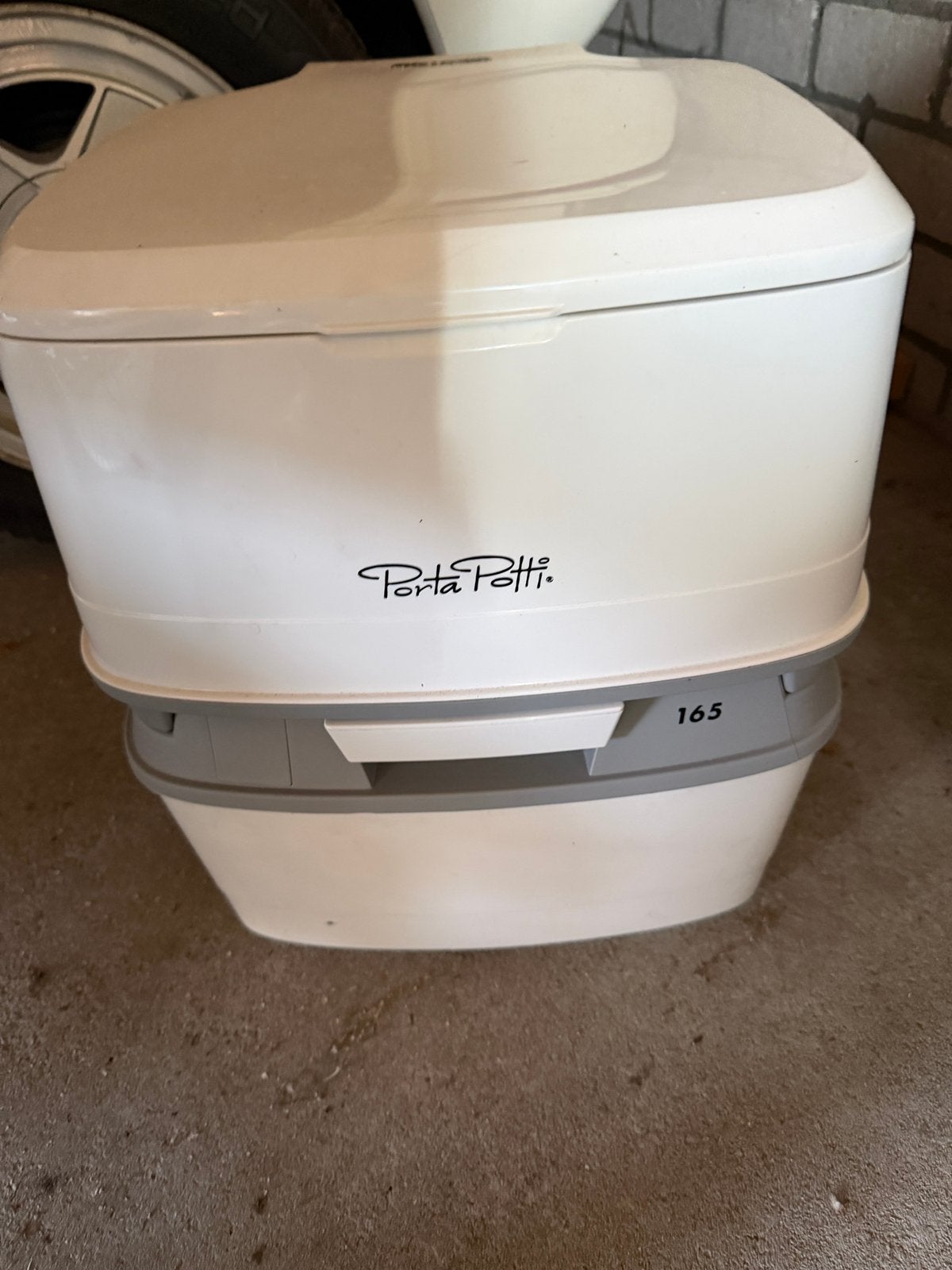 Nieuw! Thetford Porta Potti 165, Caravans en Kamperen, Caravan accessoires, Ophalen, Zo goed als nieuw