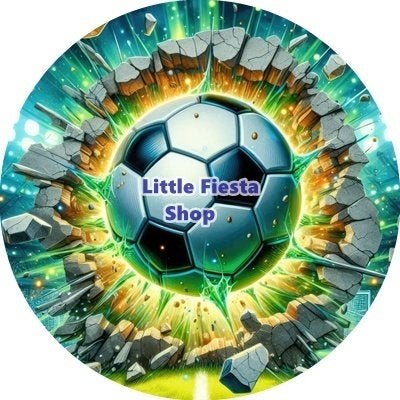 lf939 icing frosting voetbal 19cm eetbare taart print, Ophalen of Verzenden, Nieuw, Taarten, Versiering