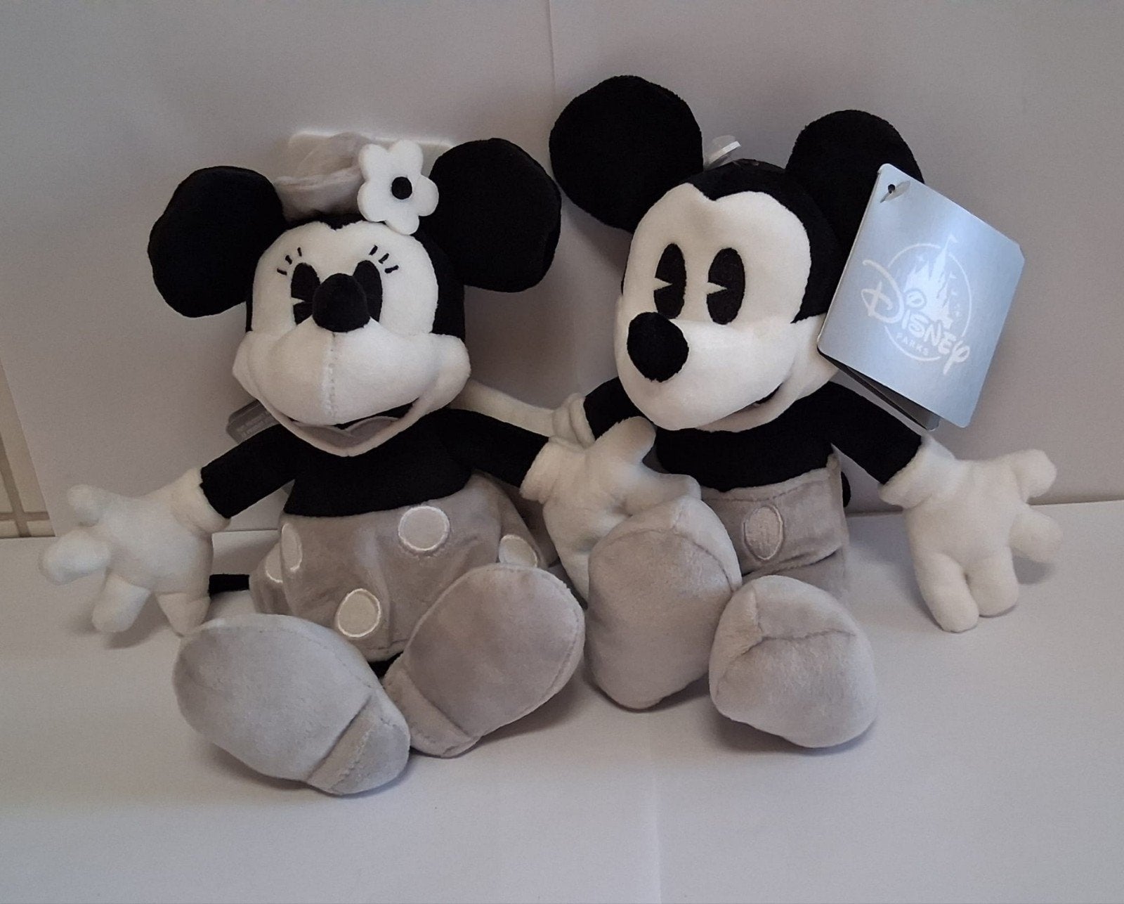 Disney Mickey en Minnie Mouse vintage knuffels, Ophalen of Verzenden
