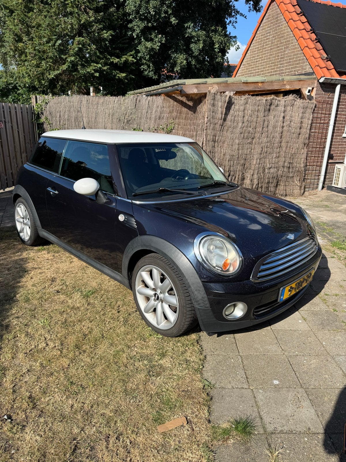 Mini 1.6 16V Cooper 2008 Zwart, Voorwielaandrijving, Stoelverwarming, Stof, 4 cilinders