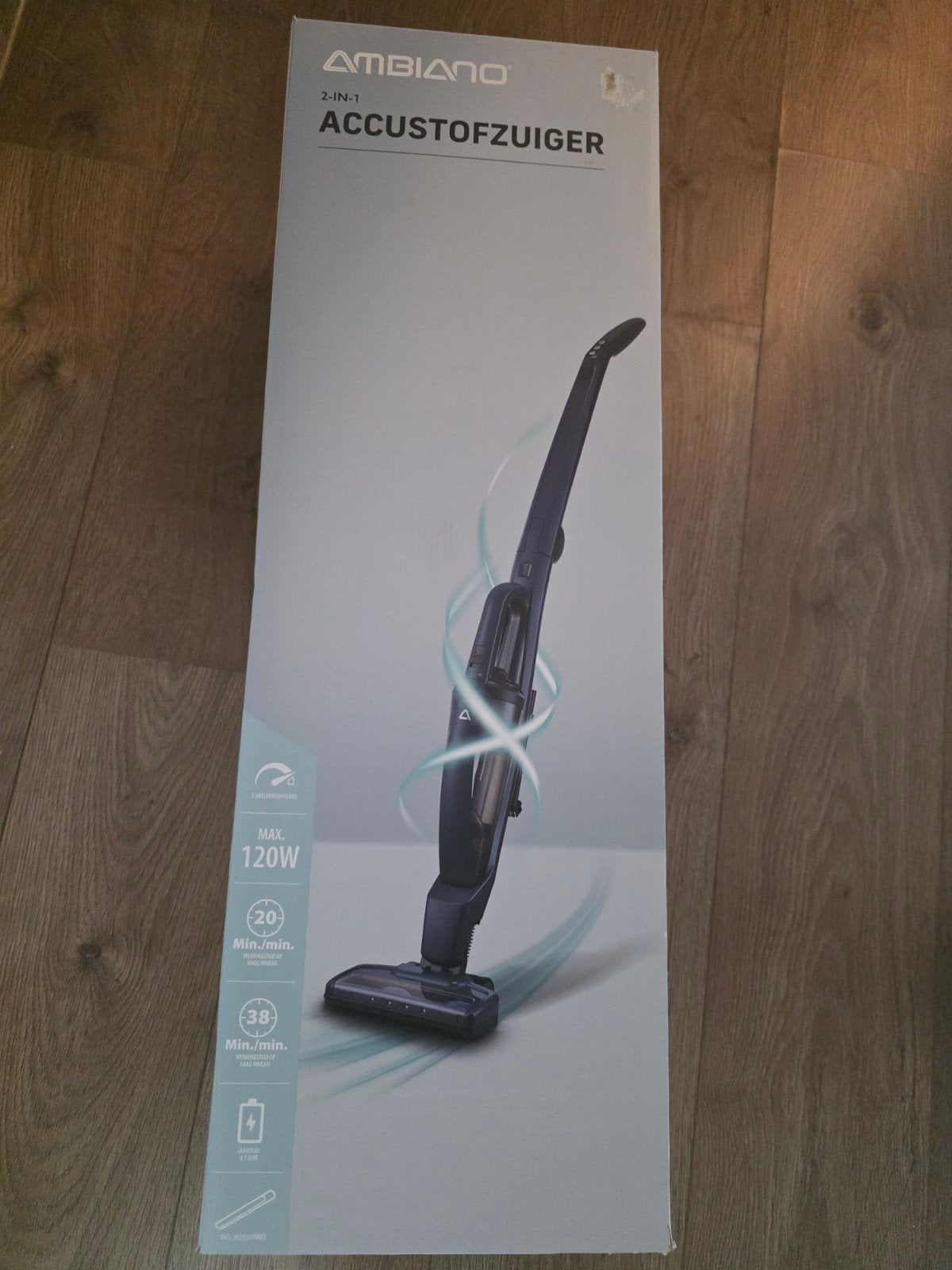 Ambiano 2-in-1 Accustofzuiger - Draadloos en Krachtig, Overige merken, Inclusief accessoires, Nieuw, Ophalen of Verzenden