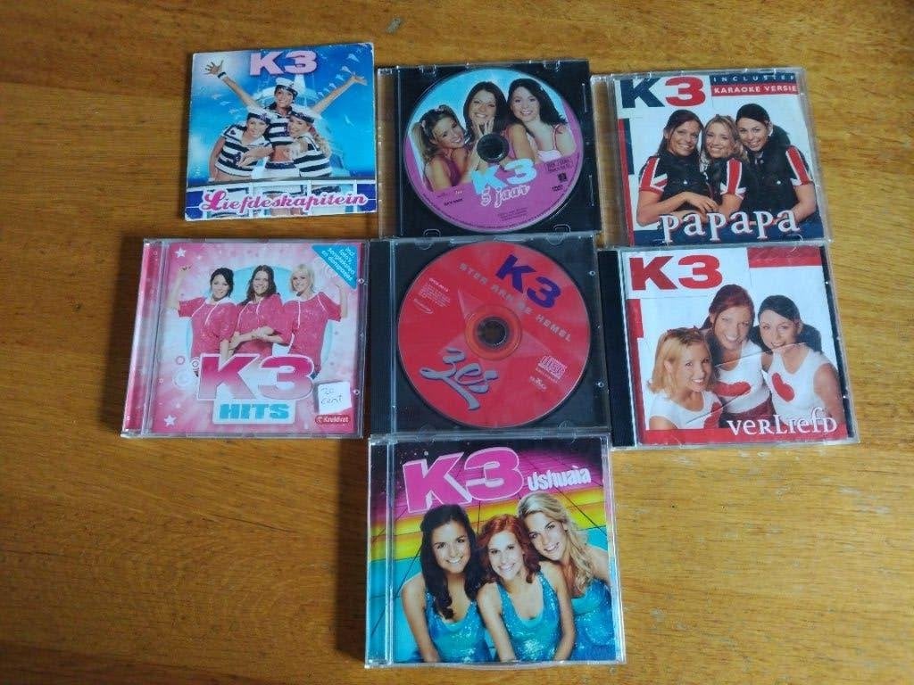 K3 muziek cd's diverse 7x, Cd's en Dvd's, Ophalen of Verzenden, Gebruikt, Pop, Overige typen