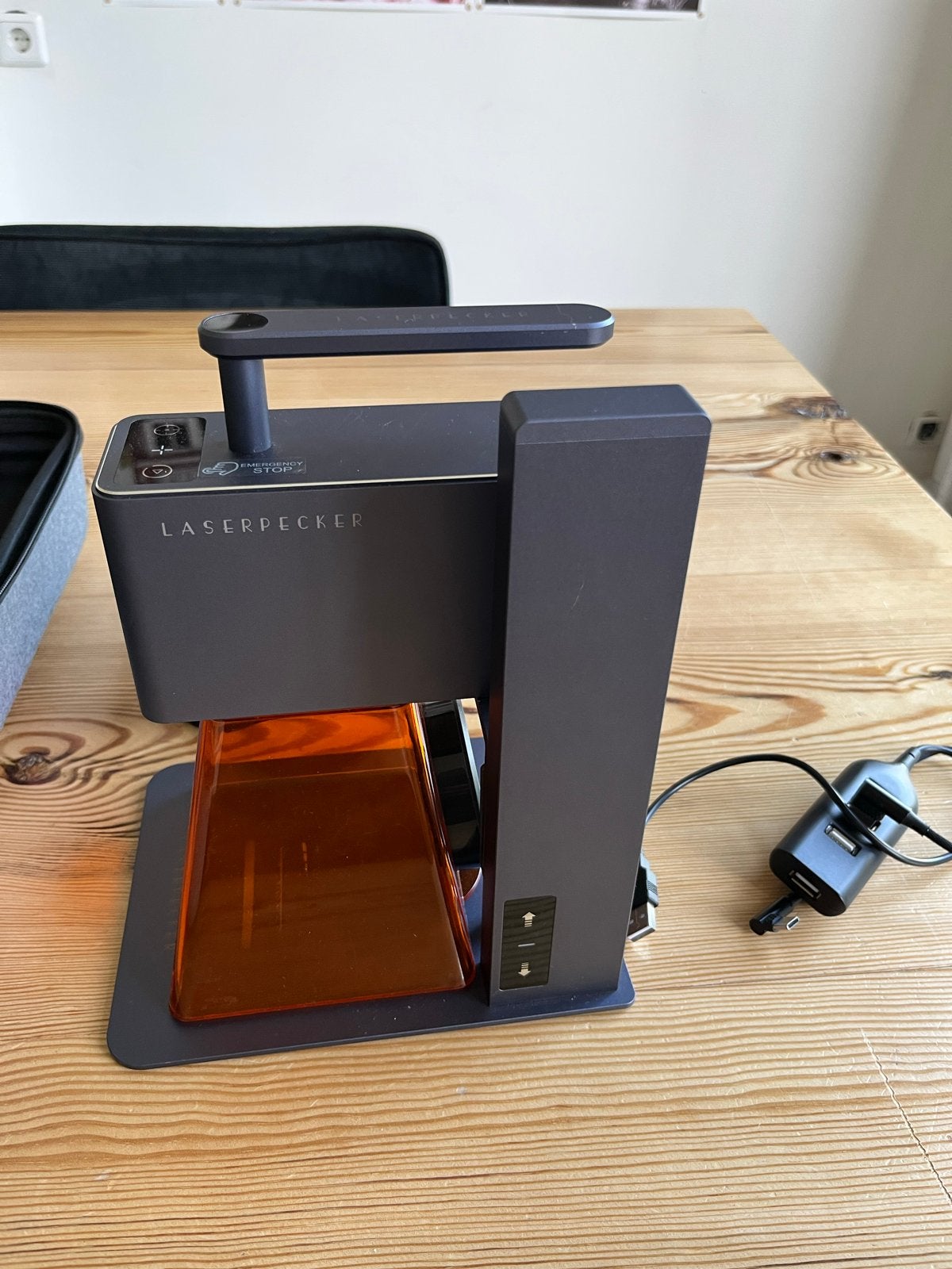 Laserpecker L2 Laser graveermachine met koffer, Ophalen of Verzenden, Zo goed als nieuw
