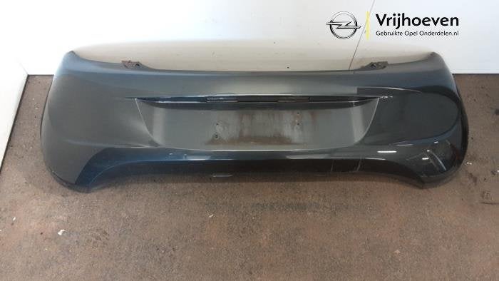 Achterbumper van een Opel Karl (Karl 15-) (GK2), Gebruikt, -, -, Opel