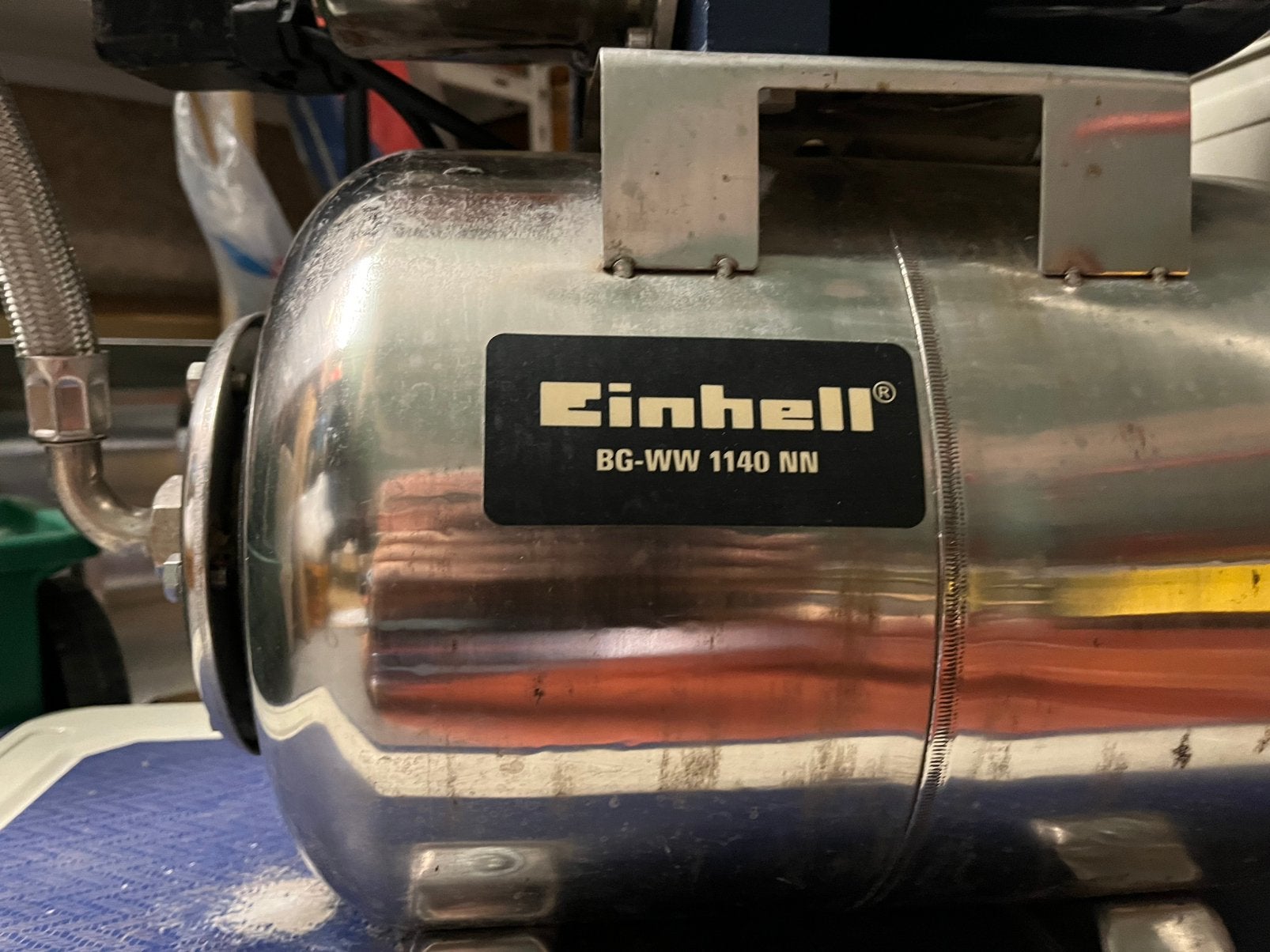 Einhell hydrofoorpomp, type Blue BG-WW 1140 NN, Tuin en Terras, Waterpompen, Ophalen, Gebruikt, Elektrisch, Hydrofoorpomp