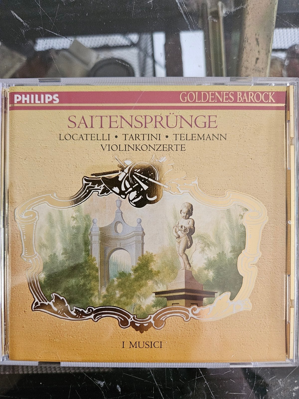 Saitensprünge: Locatelli, Tartini, Telemann Vioolconcerten, Overige componisten, Soloconcert, Ophalen of Verzenden, Zo goed als nieuw