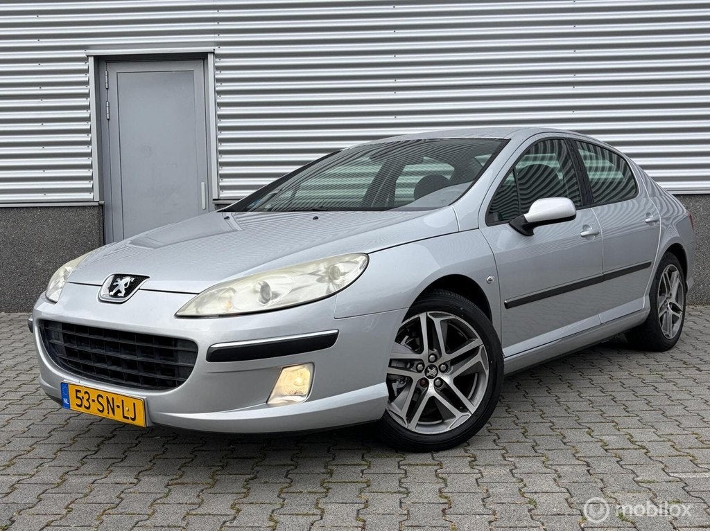 Peugeot 407 2.0-16V XR Pack Nieuwe apk! 18inch, Voorwielaandrijving, 745 kg, Zwart, Origineel Nederlands