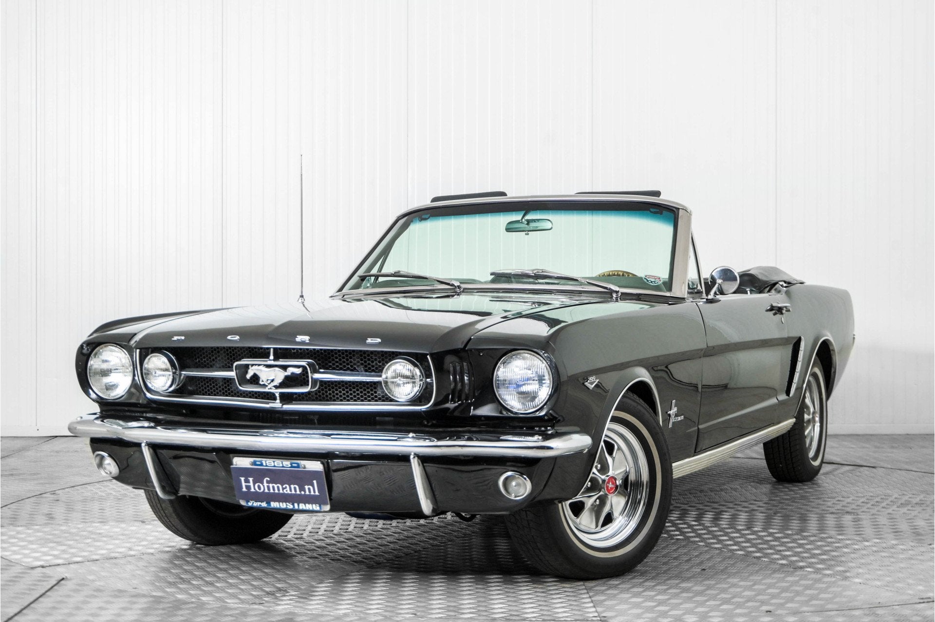 Ford Mustang Cabrio V8 automaat (bj 1965), Automaat, Gebruikt, Overige carrosserieën, Zwart