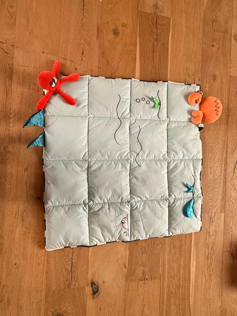 IKEA Baby Speelkleed met Zeebeestjes, Kinderen en Baby's, Speelgoed | Speelkleden, Ophalen, Gebruikt