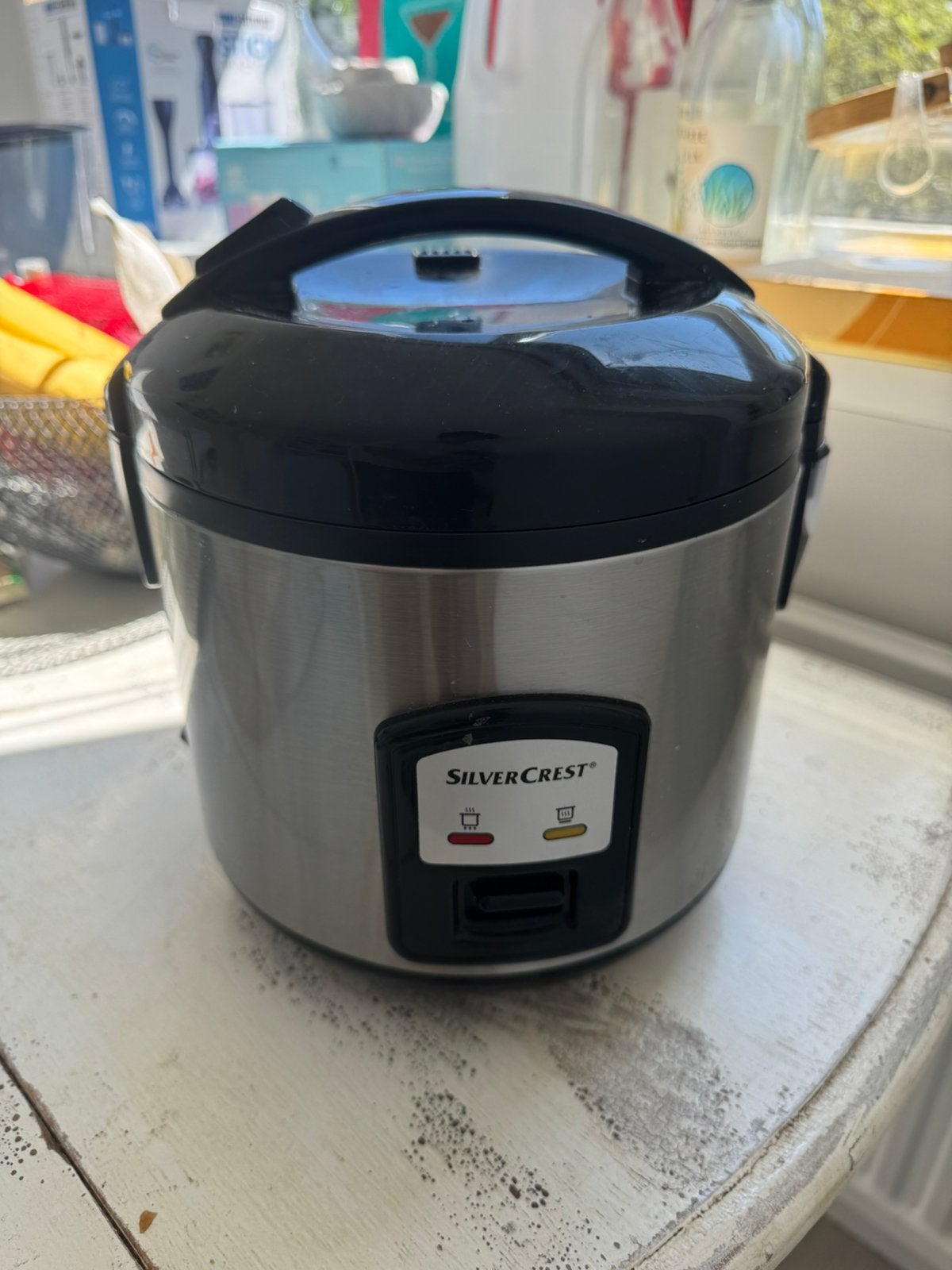 Rice cooker, Ophalen, Gebruikt