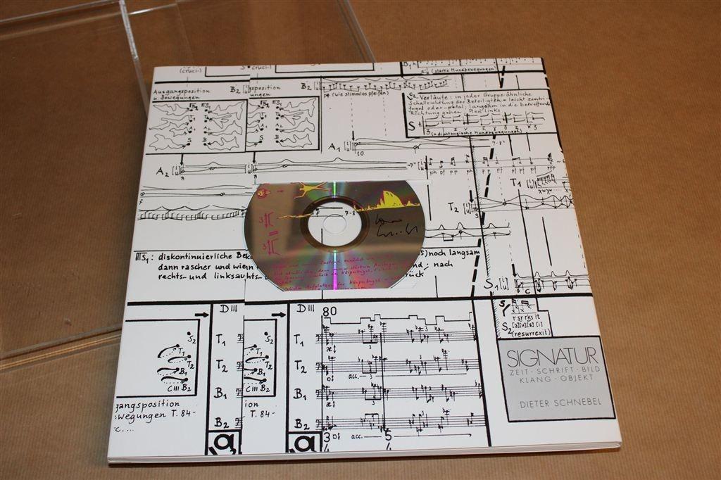Signatur 33 — Schnebel — Genummerd Boek met CD, Ophalen of Verzenden, Zo goed als nieuw, Artiest