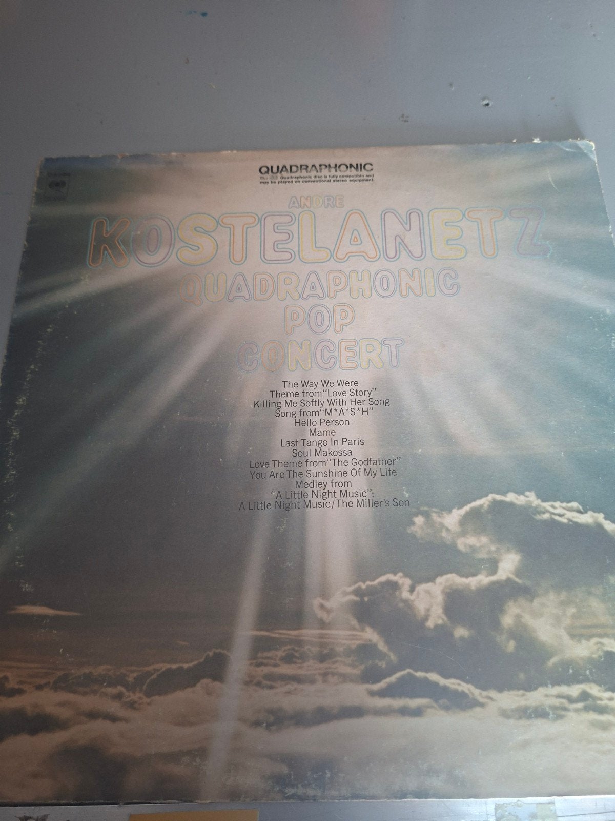QUADROPHONIC LP's Rita Reys (1972) Andre Kostelanetz (1974, LP, Gebruikt, Ophalen of Verzenden, 12 inch