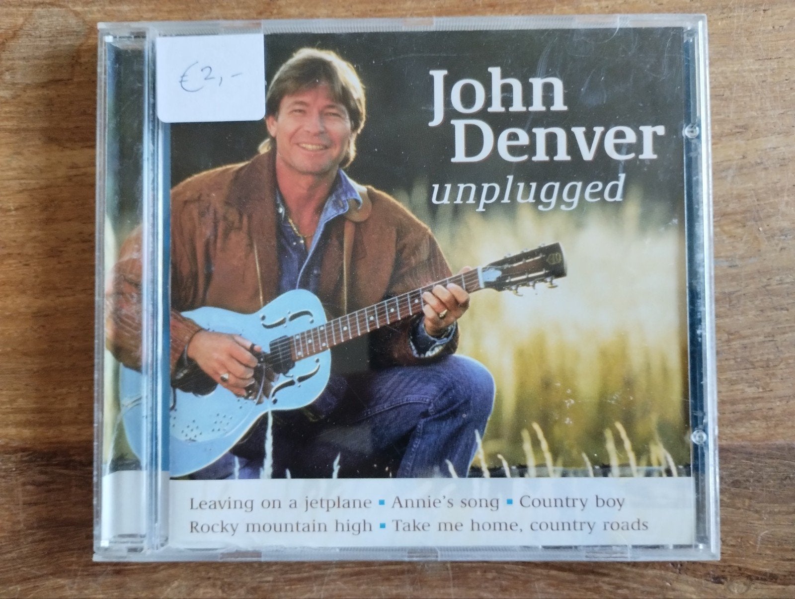 John Denver Unplugged CD - Country & Folk Klassiekers, Cd's en Dvd's, Ophalen of Verzenden, Gebruikt, Album, Inclusief doosje