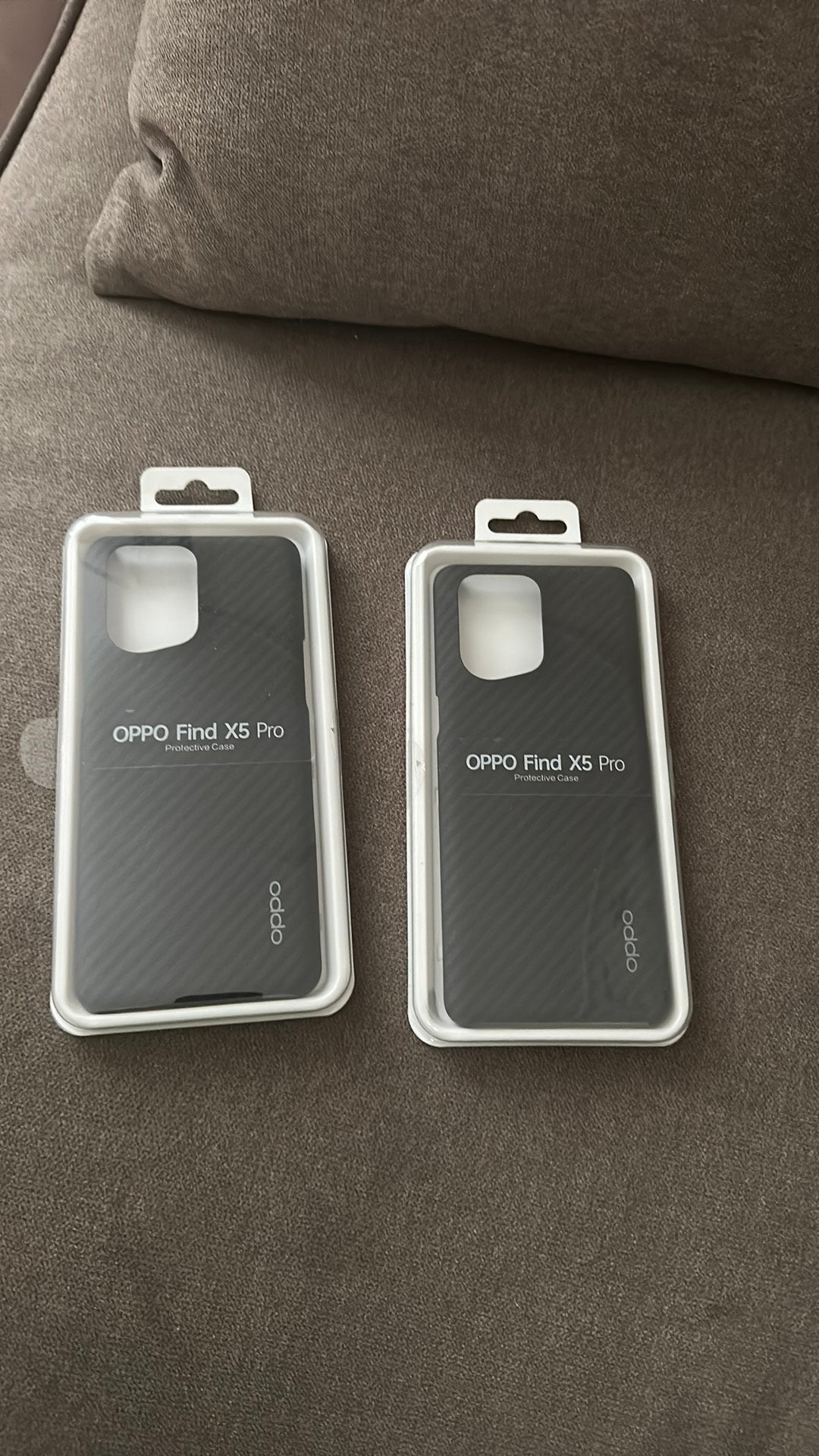 2x Nieuwe OPPO Find X5 Pro Protective Case CARBON, Telecommunicatie, Ophalen of Verzenden, Nieuw
