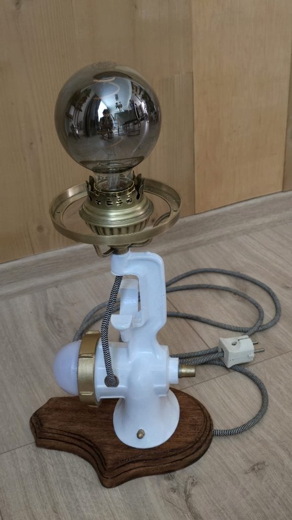 Unieke industriële lamp, Unieke industriële lamp, Nieuw, Ophalen of Verzenden, Glas