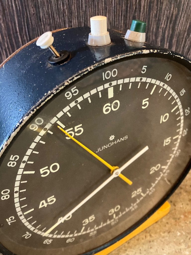 VINTAGE JUNGHANS STOP-KLOK, Ophalen of Verzenden, Huis en Inrichting