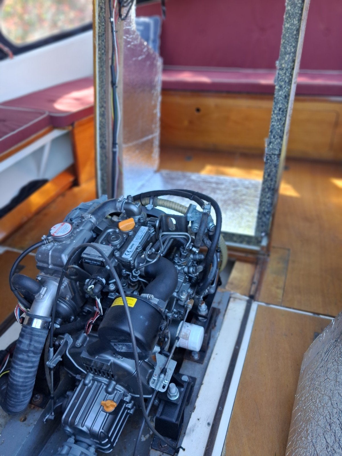 Yanmar dieselmotor . 2 Ym15.te koop 6500 eur0, Watersport en Boten, Staal, Diesel, Ophalen of Verzenden, 6 m