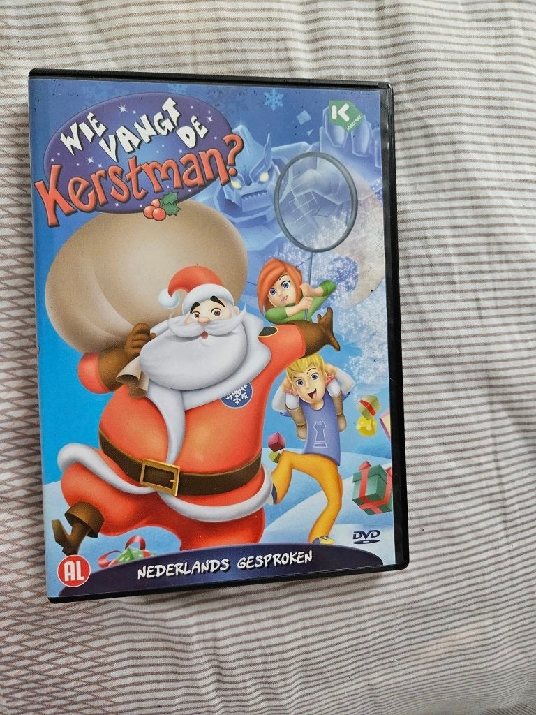 Wie Vangt de Kerstman? - DVD (Nederlands Gesproken), Alle leeftijden, Nieuw in verpakking, Kerst, Film