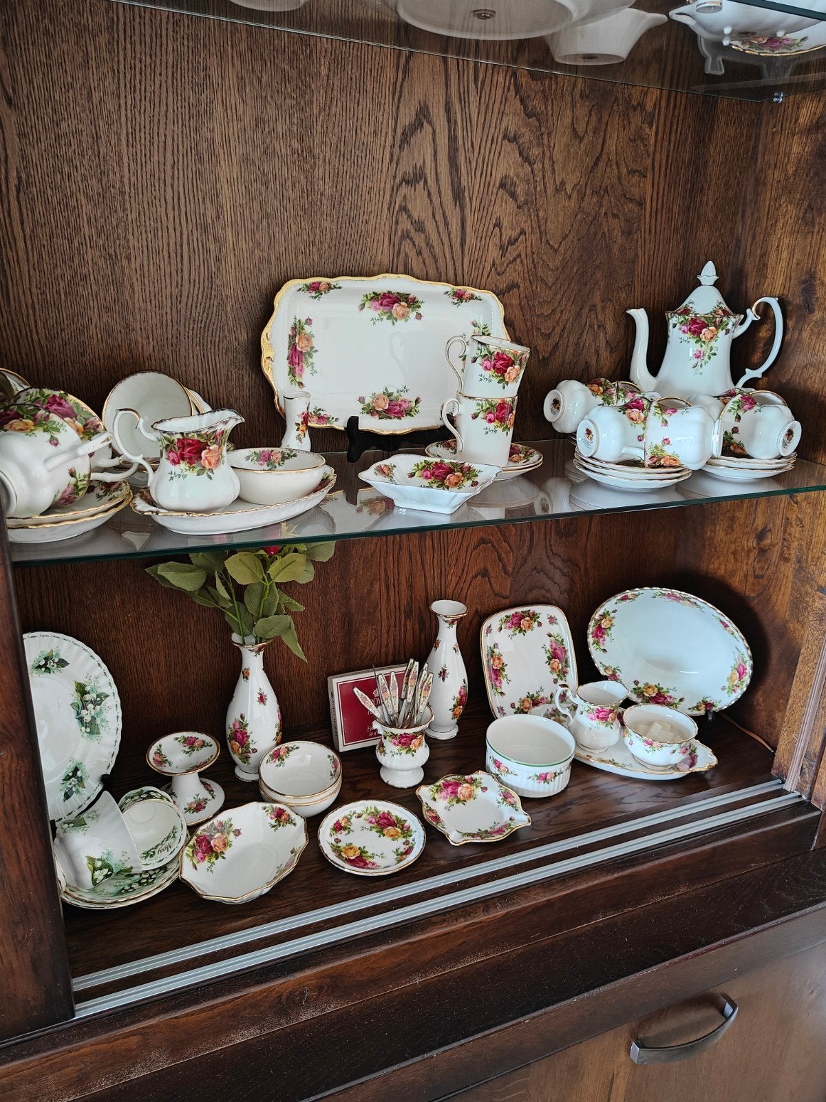 Royal Albert Old Country Roses Servies - Compleet, Ophalen, Klassiek, Zo goed als nieuw, Royal Albert