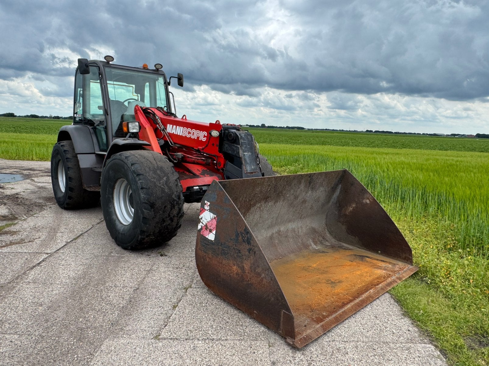 Manitou MLA 628-120 LSU Turbo shovel verreiker kniklader NL, Ophalen, Wiellader of Shovel