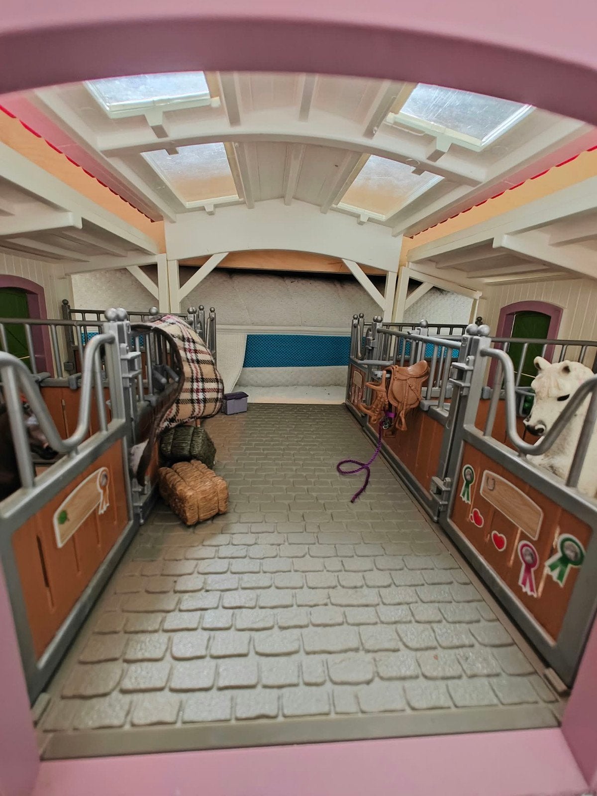 schleich HORSE CLUB | Manege 42567 | Paardenstal, Kinderen en Baby's, Speelgoed | Overig, Ophalen of Verzenden, Zo goed als nieuw