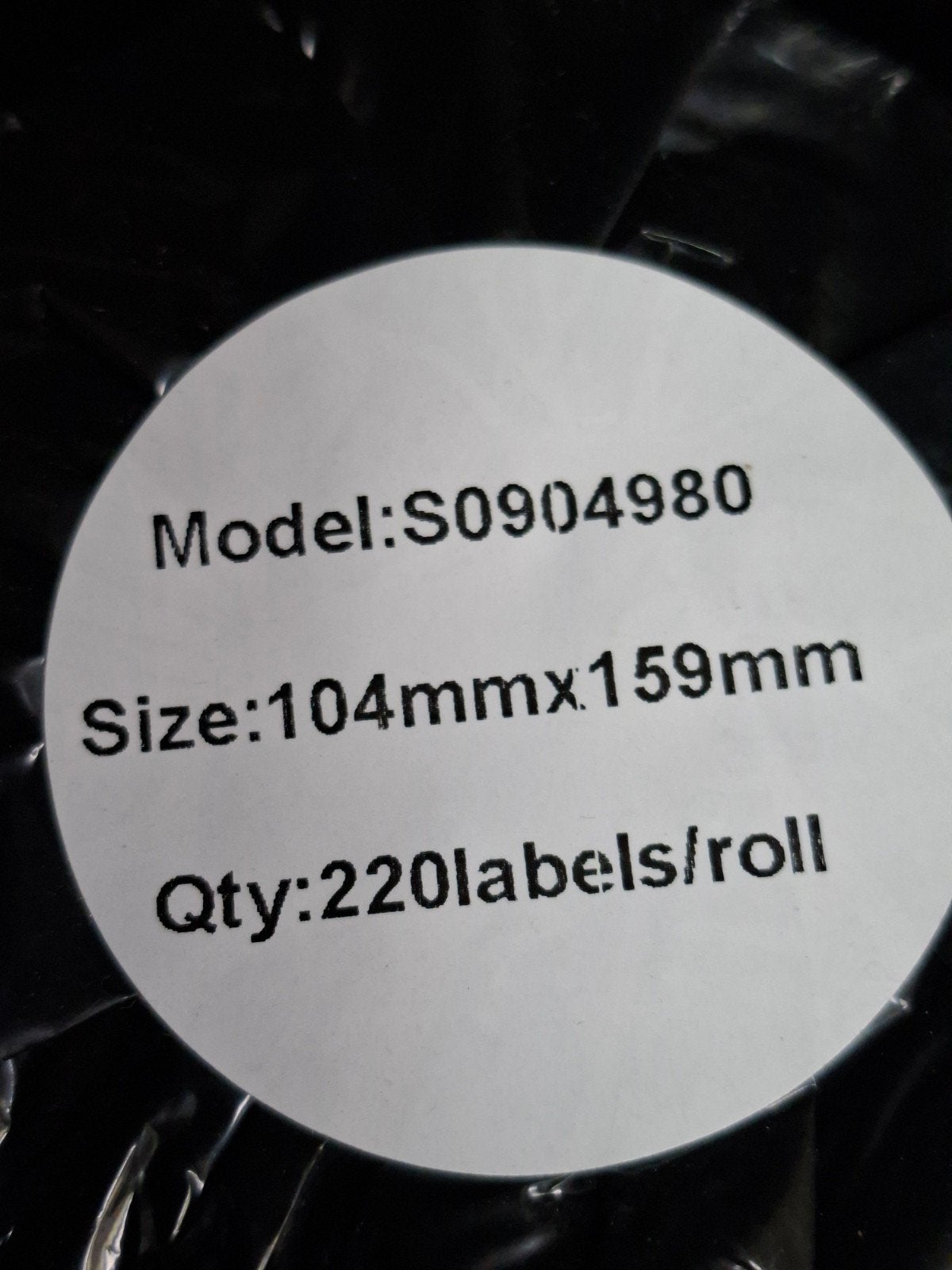 S0904980 Compatibele Labels 104x159mm, 220 Etiketten/Rol, Computers en Software, Ophalen of Verzenden, Outlet Schoonhoven, Geasluis@planet.nl